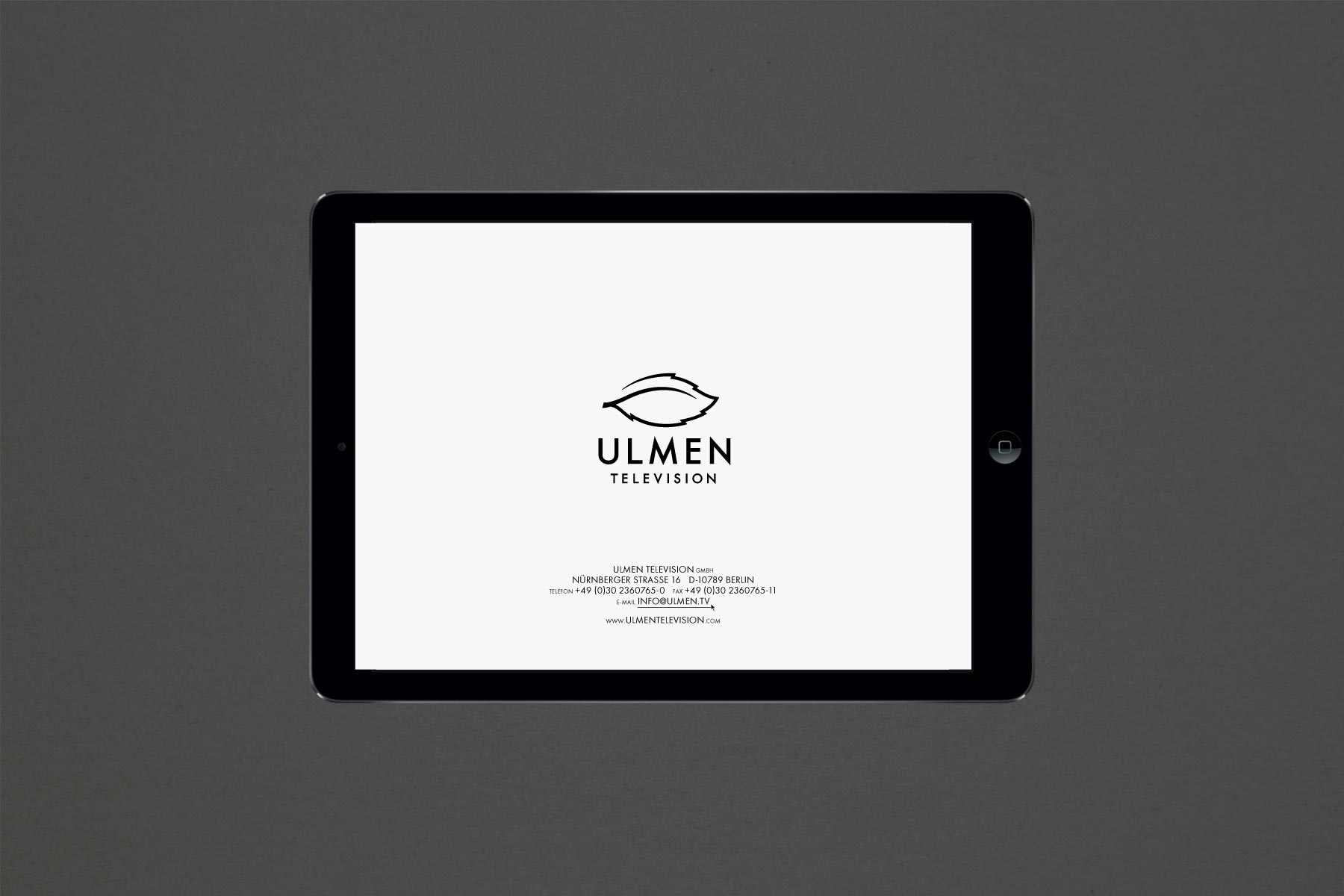 Stegmeyer Fischer Creative Studio - Ulmen Film / Television - 05